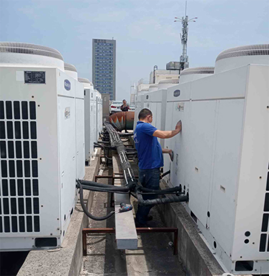 衢江中央空调制热和不制冷系统维修方法